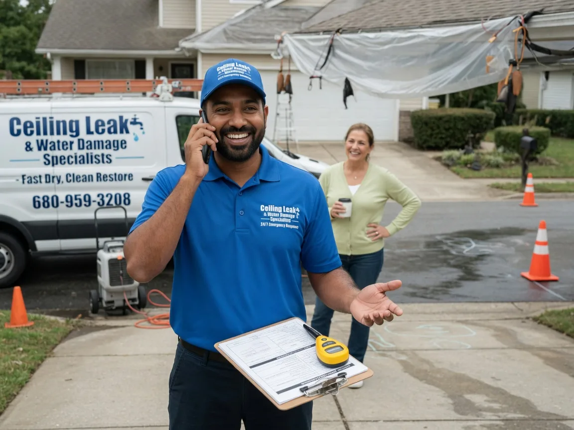 Ceiling Leak Cleanup Portia, AR FAQs